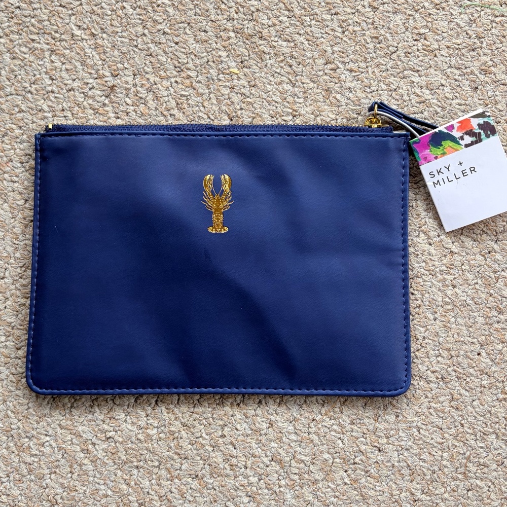 NWT Sky+Miller Pouch Make Up Bag